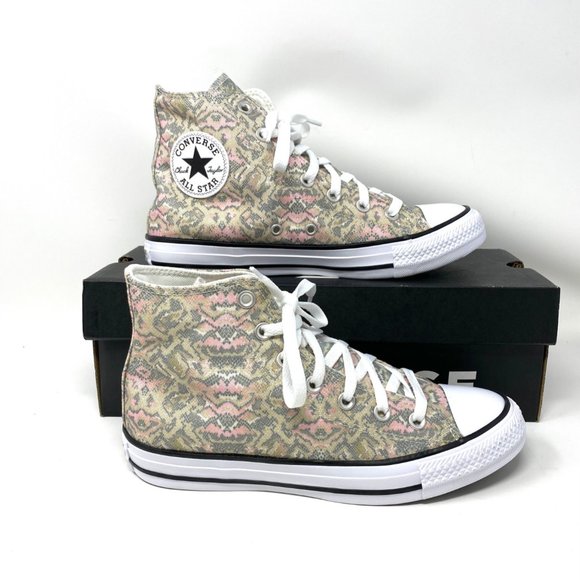 💖MEGA SALE💖Converse Women 571162F CTAS Hi Pale Putty Limestone Grey  Sneakers - Picture 5 of 10